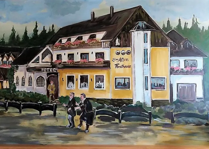 Szálloda Land-gut-hotel Zum Alten Forsthaus